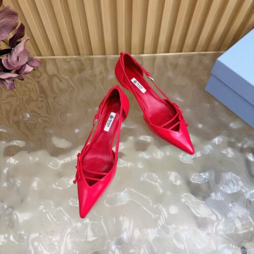 PRADA pointed-toe strappy stiletto sandals