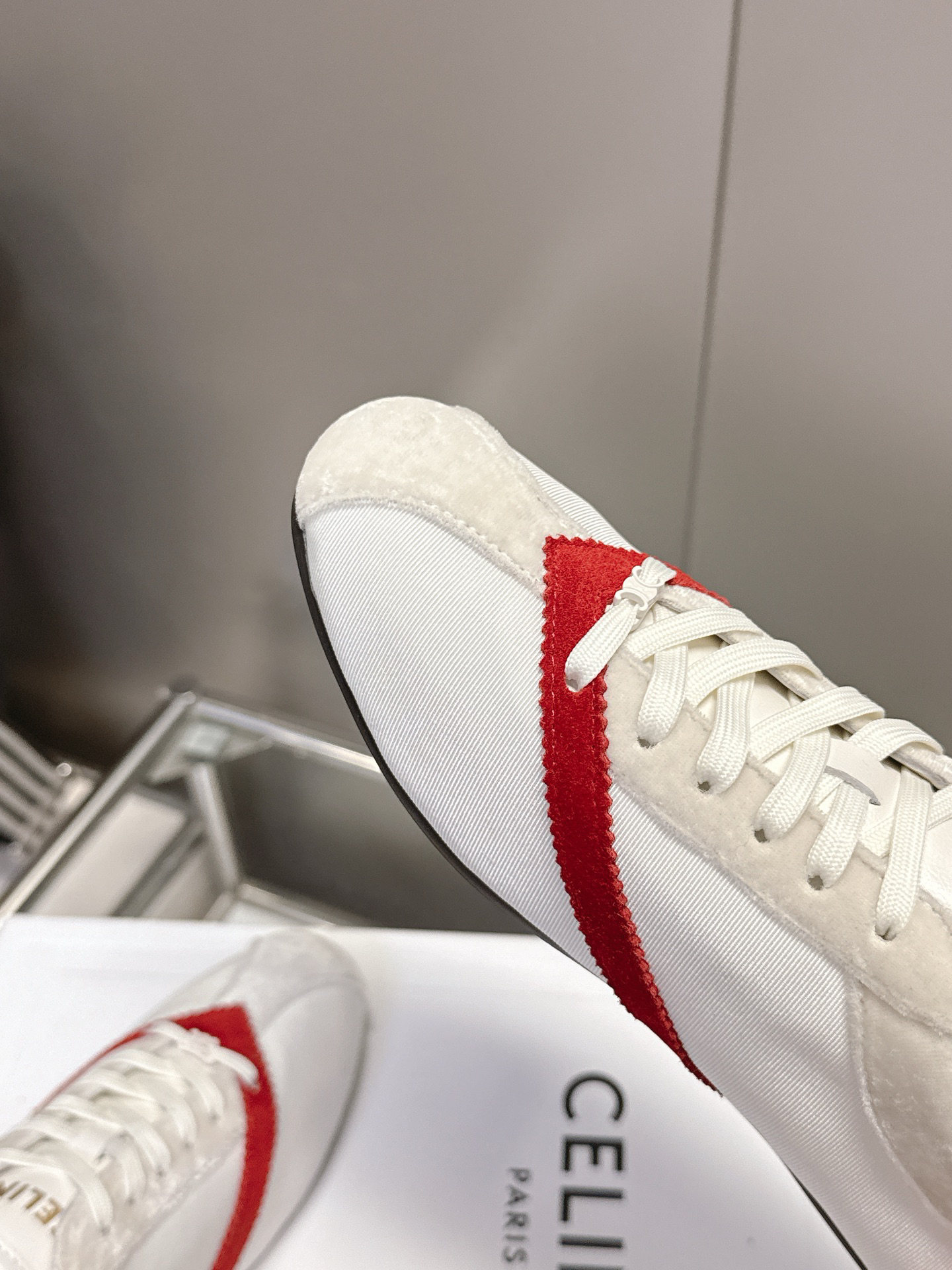 CELINE Retro Color Block German Training Casual Shoes - Image 10