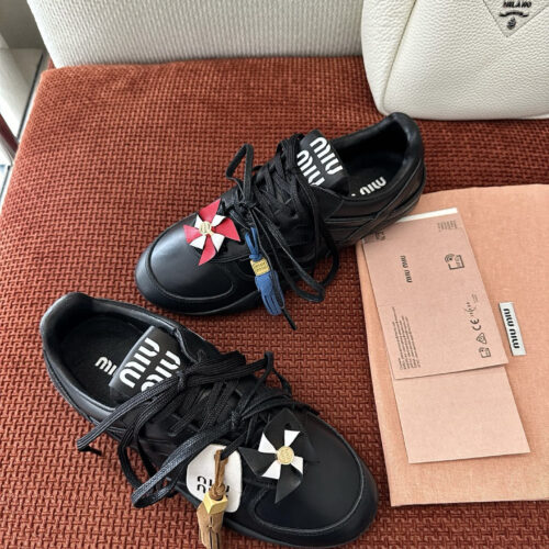 Miu Miu Retro Style Casual Training Shoes