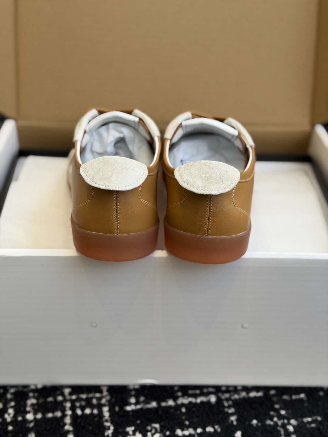 CHANEL Retro Color Block German Training Casual Sneakers - Image 12