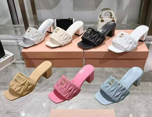 MiuMiuMiu Spring/Summer New Slippers Collection