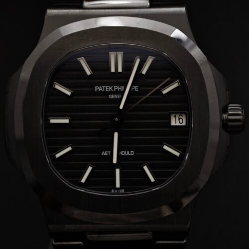 Patek Philippe All Black Nautilus Watch