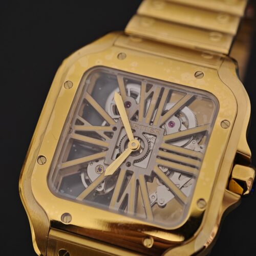 Alternative view of Cartier Santos Skeleton Manual Watch |