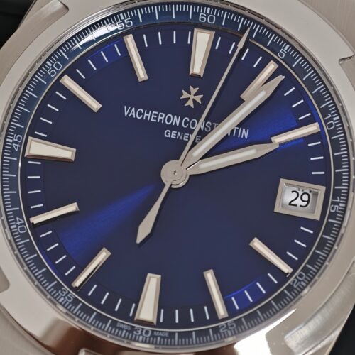 Alternative view of Vacheron Constantin Overseas Blue Dial Steel Watch