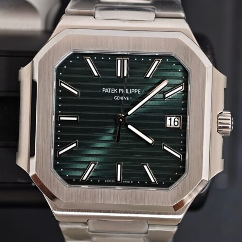 Patek Philippe Cubitus Nautilus 5821/1A Green Dial Octagonal New Watch