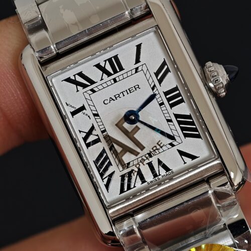 Alternative view of Cartier Tank Louis Cartier Small All-Steel Steel Strap Model