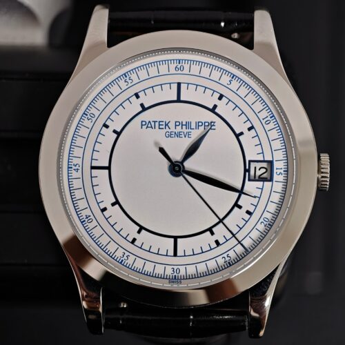 Patek Philippe Calatrava 5296G Blue Dial Dress Watch