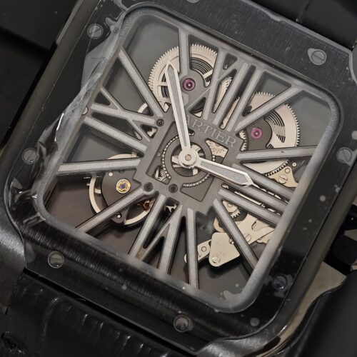 Alternative view of Cartier Santos de Cartier Squelette Noctambule