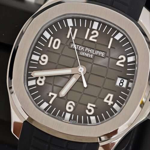 Alternative view of Patek Philippe Aquanaut 5167A-001 Black Dial Grenade Watch